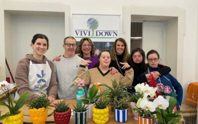 Vivi Down, So’ Fiori e l’arte floreale